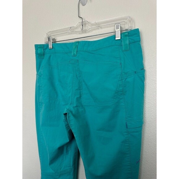 Patagonia Women's Venga Rock Pants Straight Leg Full Length Climbing Teal Size 8 - Picture 6 of 8